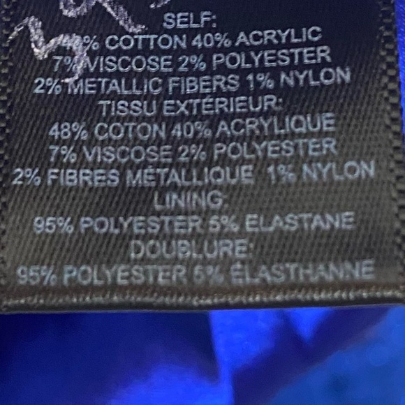 Generation Love Eliza Tweed Blue Blazer Jacket - Picture 8 of 9